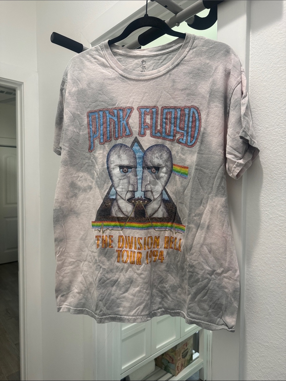 Pink Floyd Kids' The Division Bell Tour 1994 Graphic Tee - Light Gray